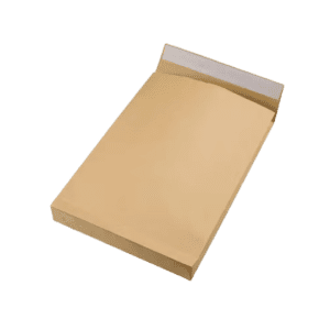 Plic B4 cu Burduf Kraft 250X353x50 mm, siliconic, set 25 buc
