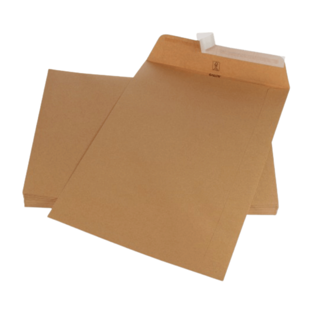 Plic C4 Kraft Natron 229X324 mm, siliconic, set 25 buc Plic C4 Kraft Natron 229X324 mm, siliconic, set 25 buc