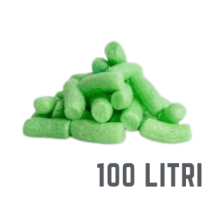 Fulgi Biodegradabili Verzi 100 litri