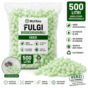 Fulgi Biodegradabili Verzi 500 litri