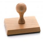 Stampila Fixa suport din lemn