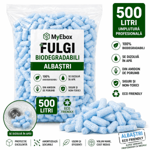 Fulgi Biodegradabili Albastri 500 litri