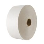 Banda Adeziva Umectibila din Hartie Albă sau Kraft Ecologica 60mm X 200m alb 1