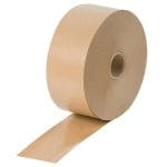 Banda Adeziva Umectibila din Hartie Albă sau Kraft Ecologica 60mm X 200m kraft