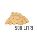 Fulgi Biodegradabili Portocaliu 500 litri