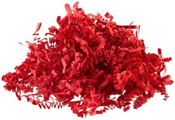 Hartie cadouri maruntita rosu 1 kg