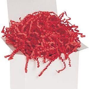 Hartie cadouri maruntita rosu 1 kg
