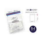 Plic Securizat Transparent B4 260x370 mm