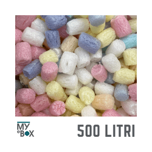 Fulgi Biodegradabili Mini Mix Color 500 Litri