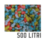 Fulgi Biodegradabili Mix Color 500 Litri