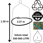 Volum Fulgi Biodegradabili Mix Color 500 Litri