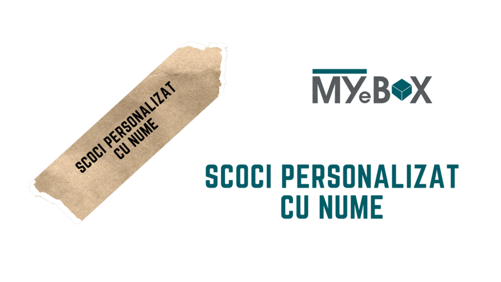 Scoci personalizat cu nume