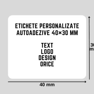 Etichete personalizate autoadezive 40×30 mm