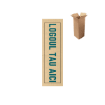 Cutie Personalizata 1 sticla de Vin cu Separator Inclus