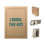 Cutie Personalizata 3 sticle de Vin cu Separatoare Incluse