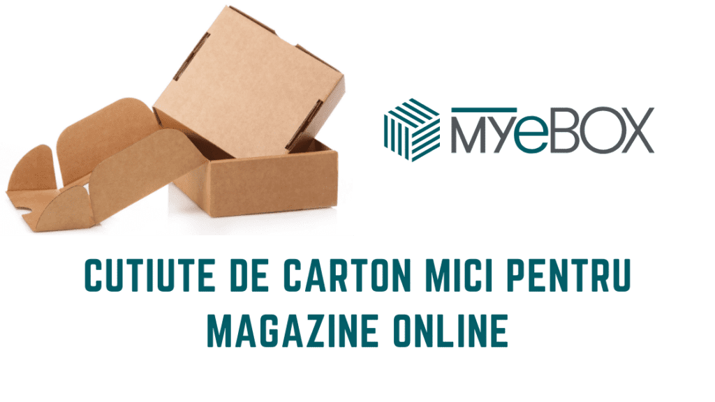 Cutiute de Carton Mici pentru Magazine Online