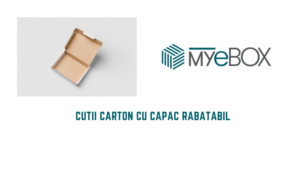 Cutii Carton cu Capac Rabatabil