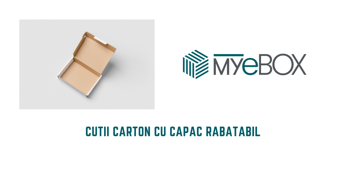 Cutii Carton cu Capac Rabatabil