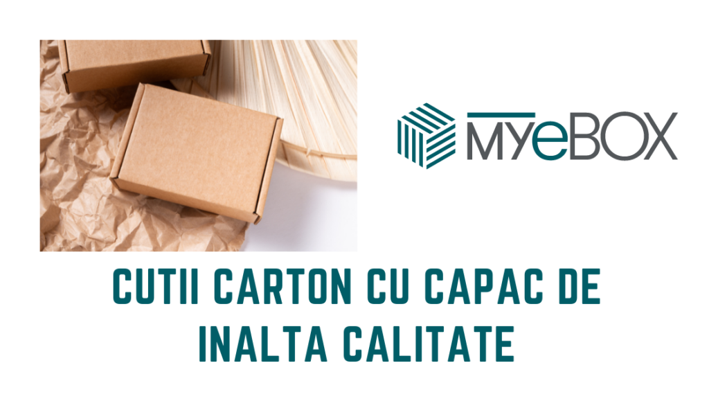 Cutii Carton cu Capac de Înaltă Calitate