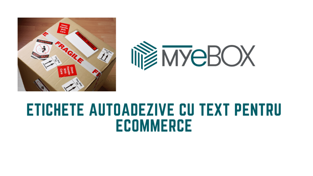 Etichete Autoadezive cu Text pentru Ecommerce