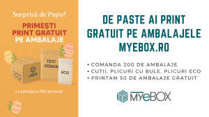 De Paște ai PRINT GRATUIT pe ambalajele MyEbox.ro!