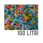 Fulgi Biodegradabili Mix Color 100 Litri