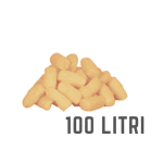 Fulgi Biodegradabili Portocaliu 100 litri