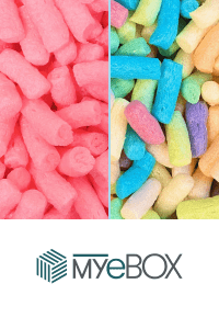 Fulgi Ambalare Biodegradabili in culori diferite