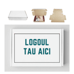 Cutie Personalizata Autoadeziva Alb 200x100x100