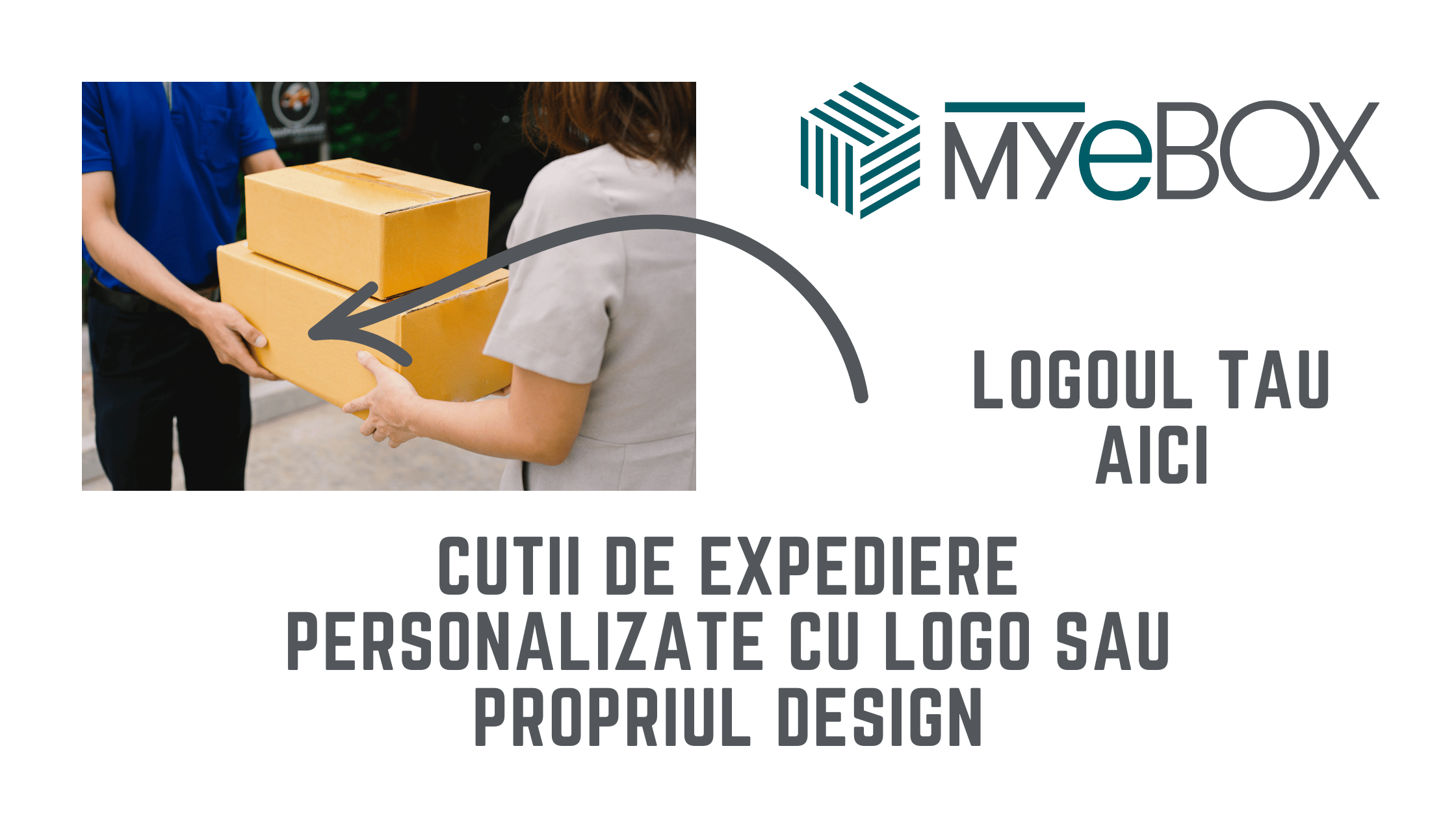 Cutii de expediere personalizate cu logo sau propriul design