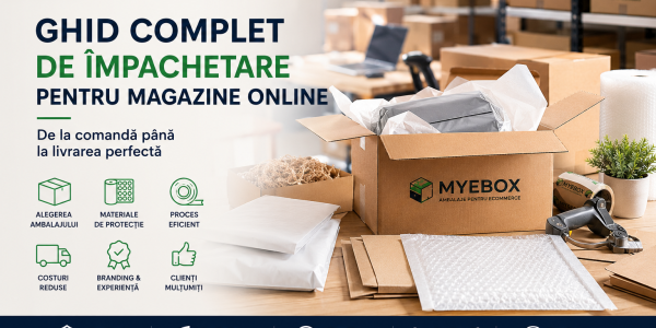 Ghid complet de împachetare pentru magazine online: de la comandă până la livrarea perfectă