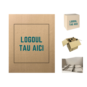 Cutie Personalizata 9 sticle de Vin cu Separatoare Incluse