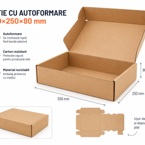 Cutie cu autoformare 300×250×80 mm