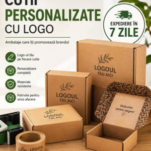Cutii personalizate cu LOGO cu expediere in 7 zile